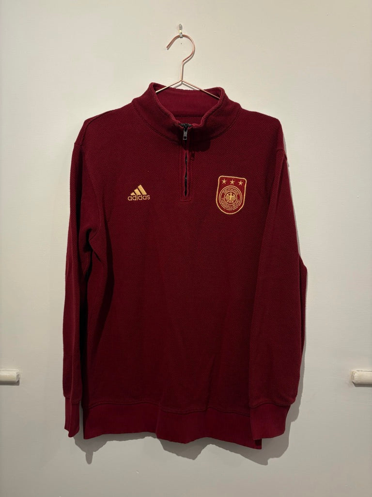 Adidas Originals Germany 2010/2014 1/4 Zip Sweatshirt (L)
