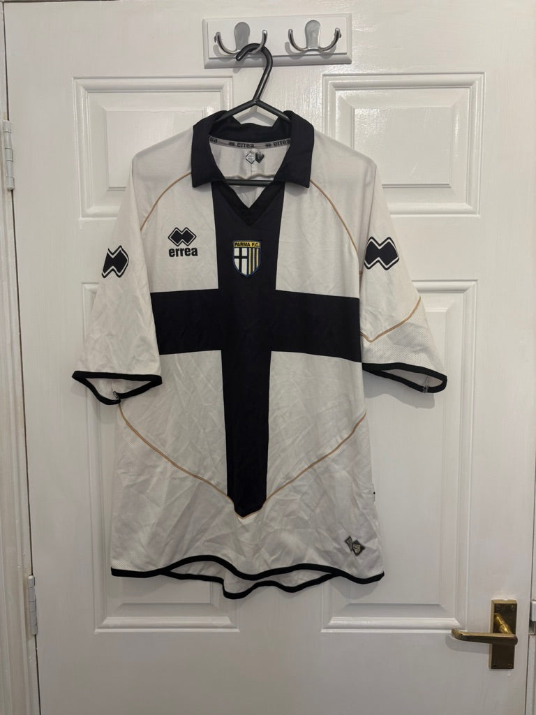 Errea Parma Calcio 2008/2009 Home Shirt (L)