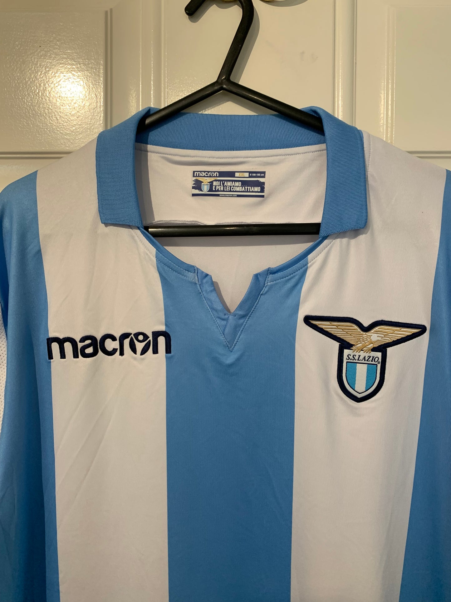 Macron SS Lazio 2017/2018 Away Shirt (XXL)