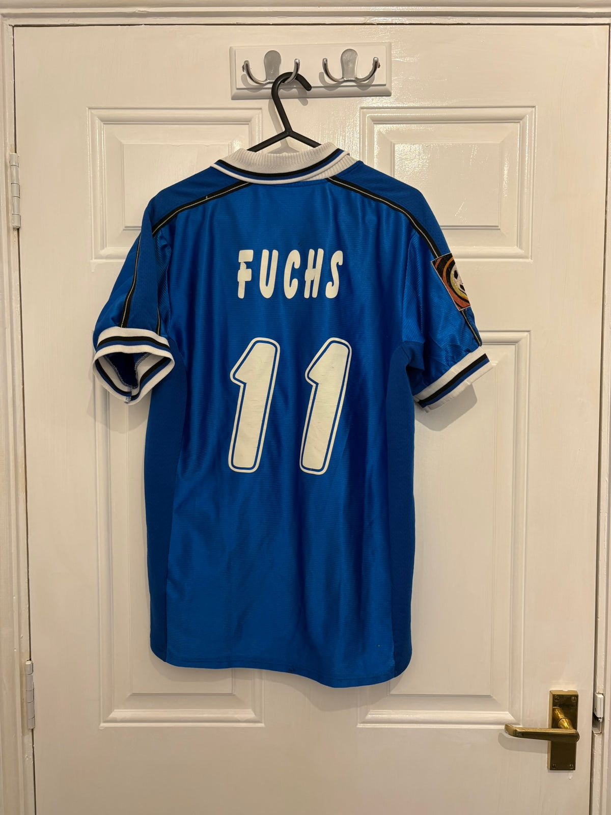 Jako Karlrusher SC KSC 2001/2002 Home Shirt Fuchs 11 (S)