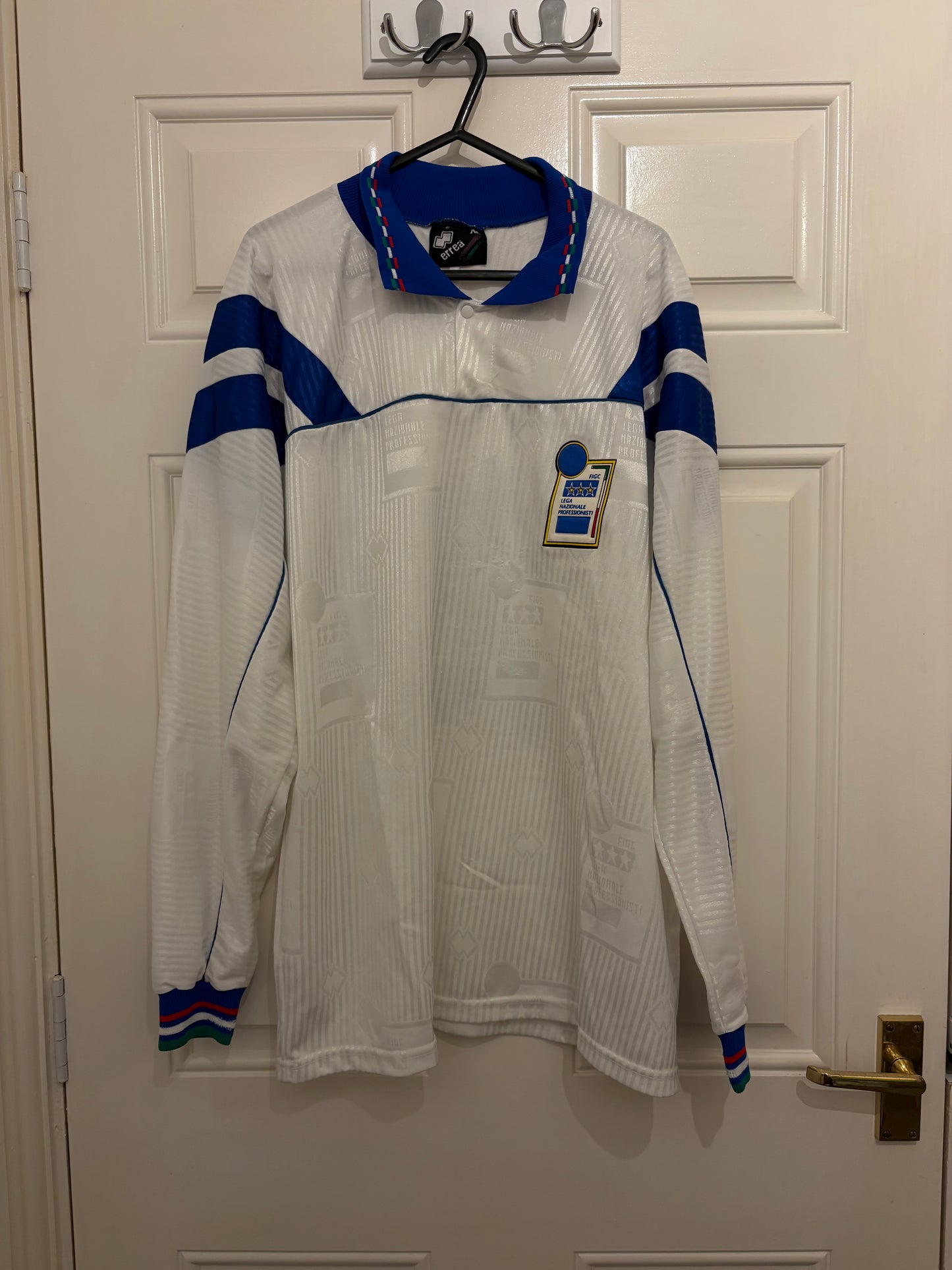 Errea Italy 1990/1994 Prototype Longsleeve Away Shirt - 20 (XL)
