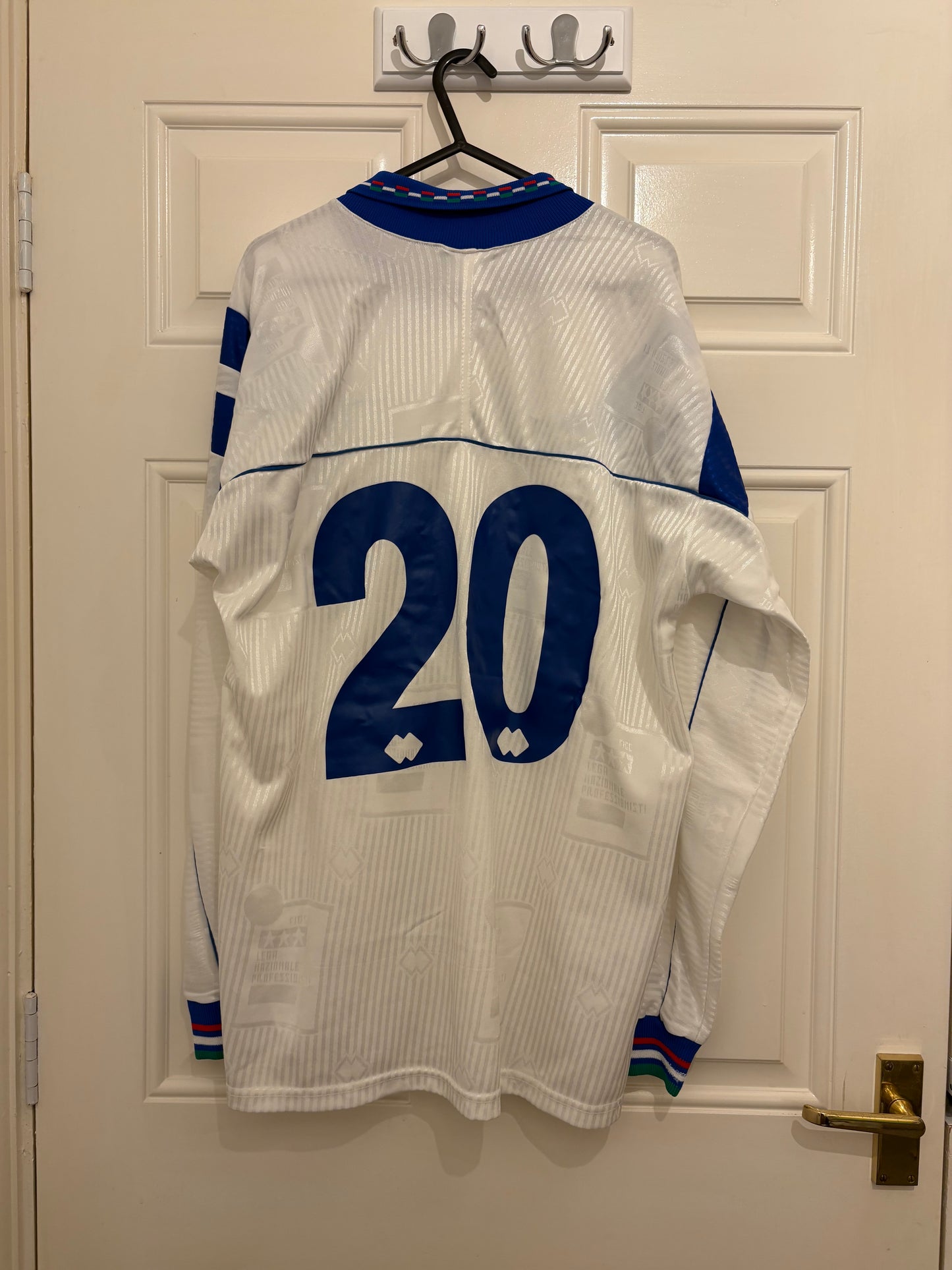 Errea Italy 1990/1994 Prototype Longsleeve Away Shirt - 20 (XL)