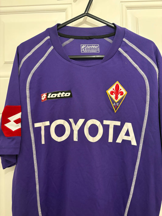 Lotto Fiorentina 2005/2007 Home Shirt (M)