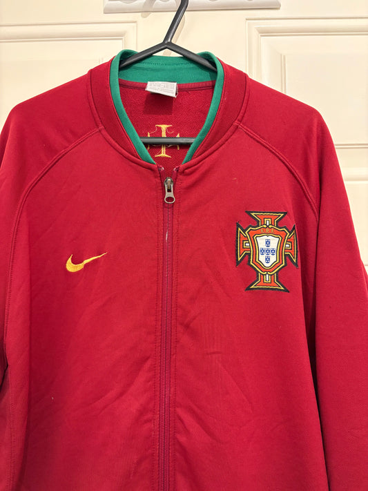 Nike Portugal 2006/2007 Zip Up Track Jacket (XL)