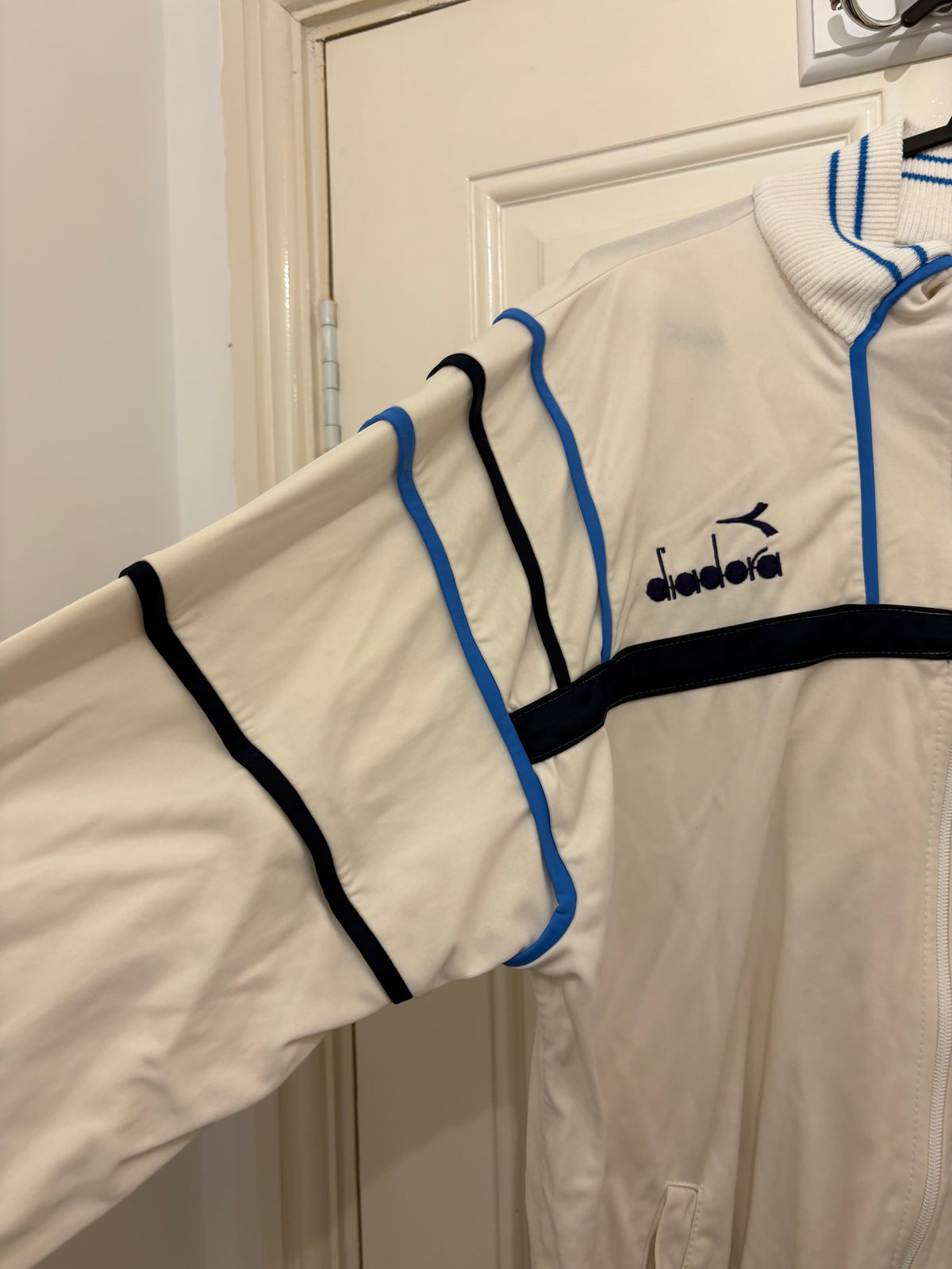 Diadora Italy 1986/1990 Zip Up Track Jacket (XL)