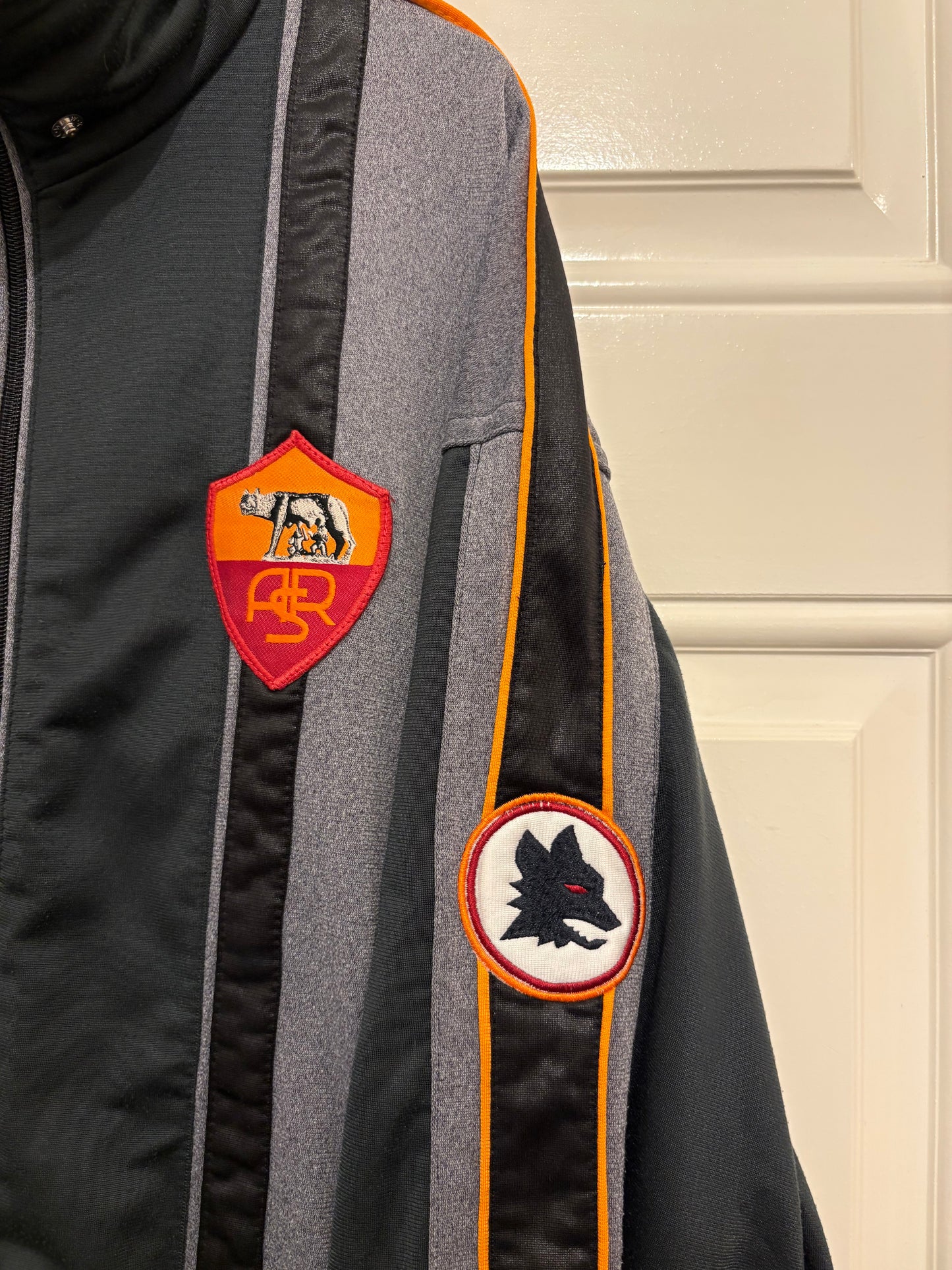 Diadora AS Roma 1997/2000 Zip Up Jacket (M)