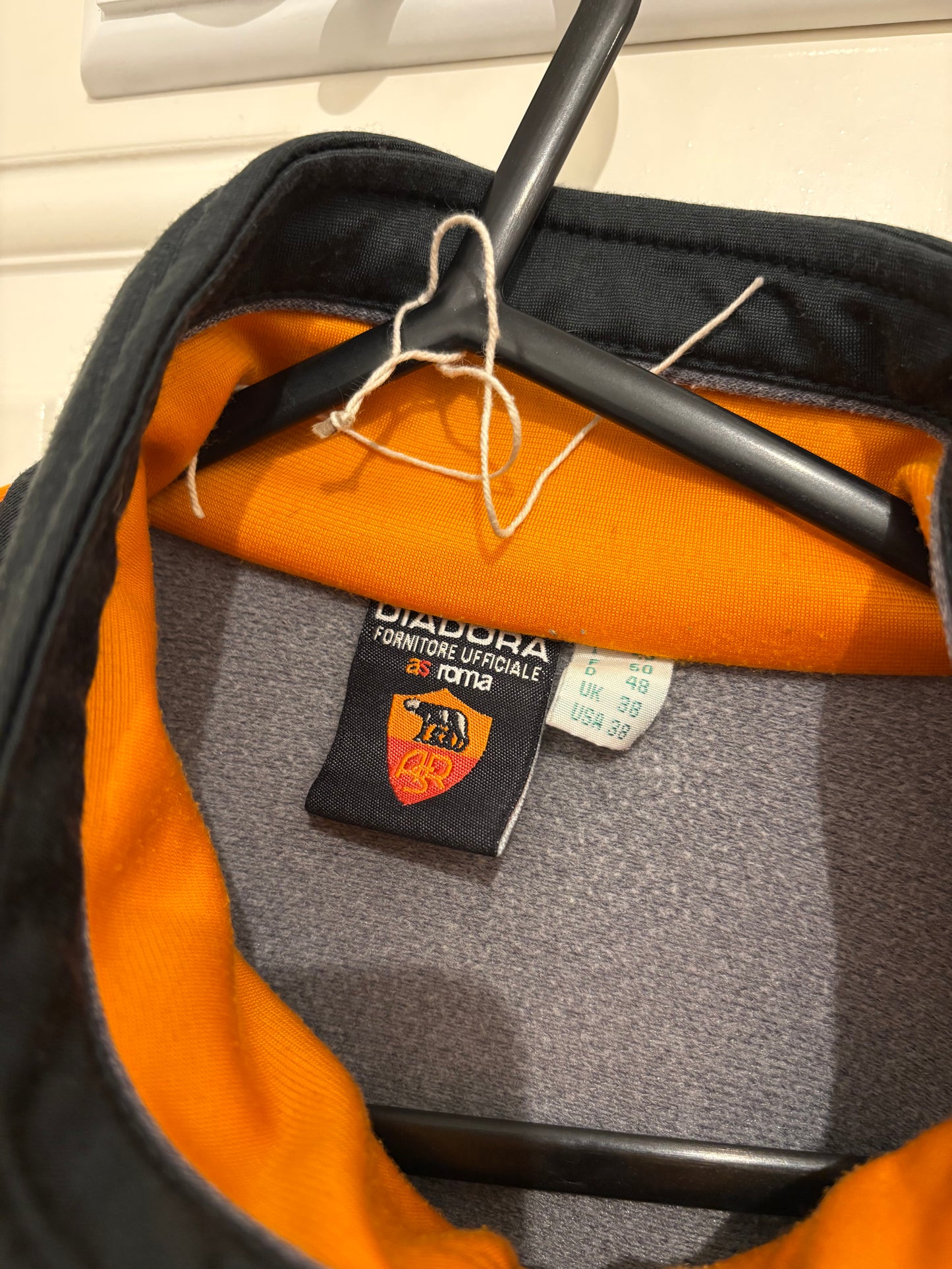 Diadora AS Roma 1997/2000 Zip Up Jacket (M)
