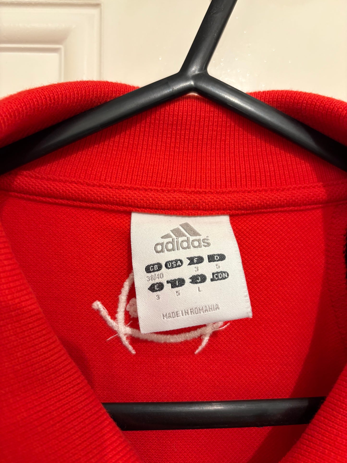 Adidas AC Milan 2004/2005 Longsleeve Polo T Shirt (M)