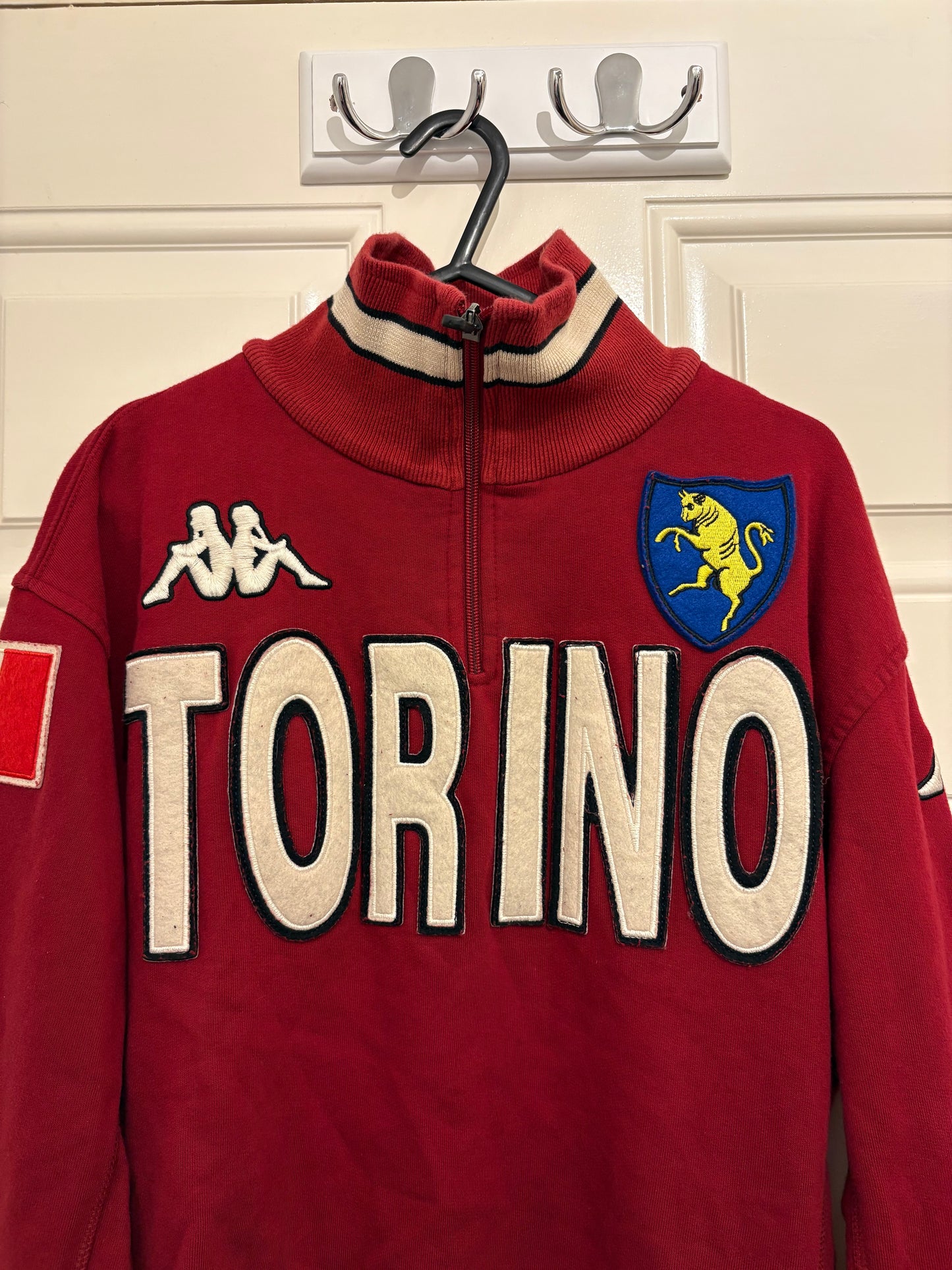 Kappa Torino FC 2009/2010 1/4 Zip Up Jacket (M)
