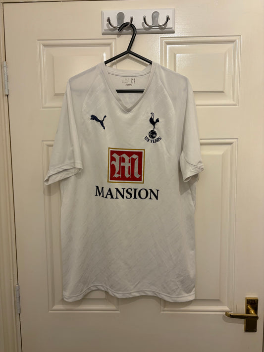 Puma Tottenham Hotspur 2007/2008 125th Anniversary Home Shirt Berbatov 9 (M)