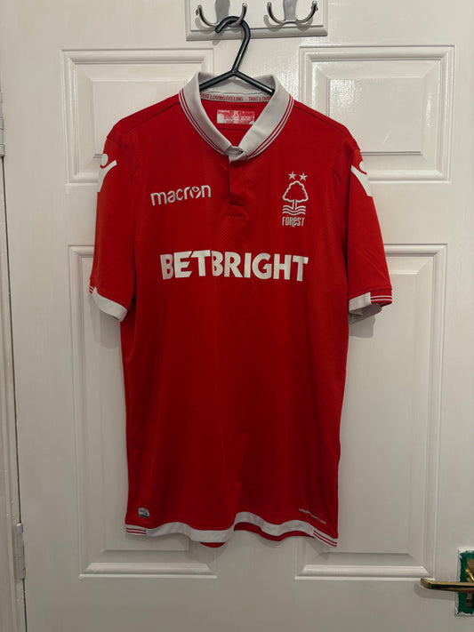 Macron Nottingham Forest 2018/2019 Home Shirt (M)