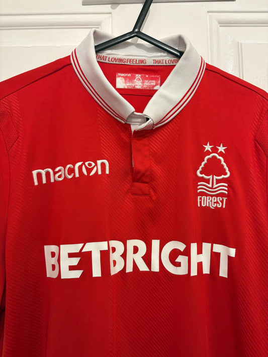 Macron Nottingham Forest 2018/2019 Home Shirt (M)