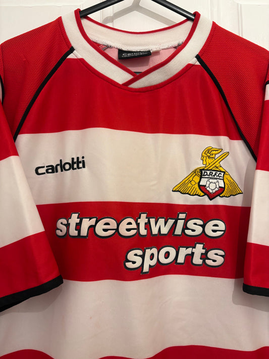 Carlotti Doncaster Rovers FC 2003/2005 Home Shirt (L)