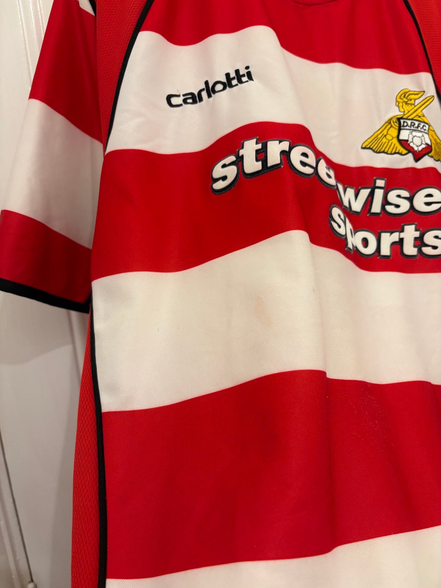 Carlotti Doncaster Rovers FC 2003/2005 Home Shirt (L)