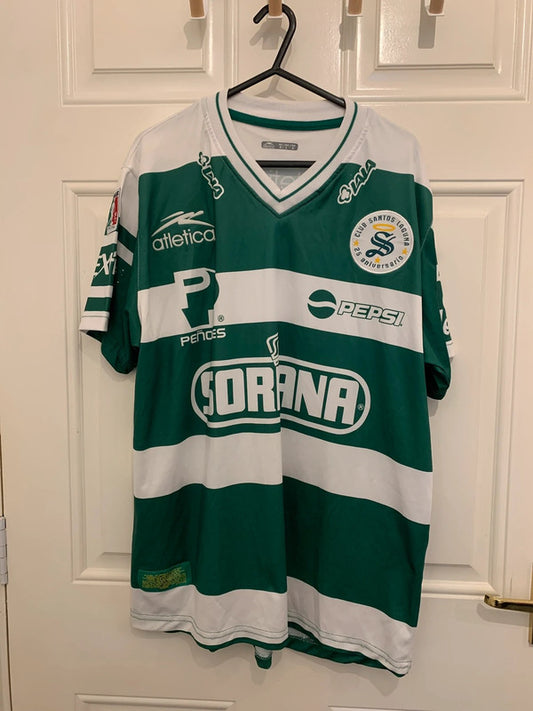 Atletica Santos Laguna 2008/2009 Anniversary Home Shirt (L)